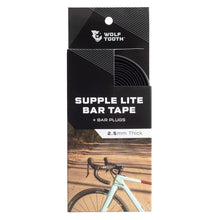 Load image into Gallery viewer, Wolf Tooth Supple Lite Bar Tape - Black