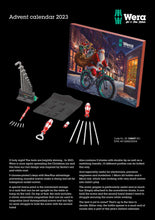Load image into Gallery viewer, Wera Tools 2023 Advent Calendar