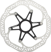 Load image into Gallery viewer, JAGWIRE PRO LR1 DISC BRAKE ROTOR - 180MM, CENTER LOCK, SILVER/BLACK