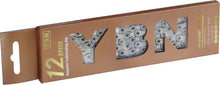 Load image into Gallery viewer, YBN Ti-Nitride Chain - 12-Speed, 116 Links, Silver