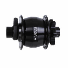 Load image into Gallery viewer, Kasai Dnyacoil Hub 15mm ISO 6-Bolt Dynamo Black