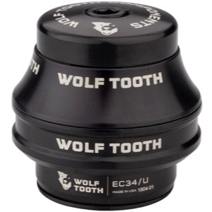 Wolf Tooth EC34/28.6 Upper Headset 25mm Stack Black