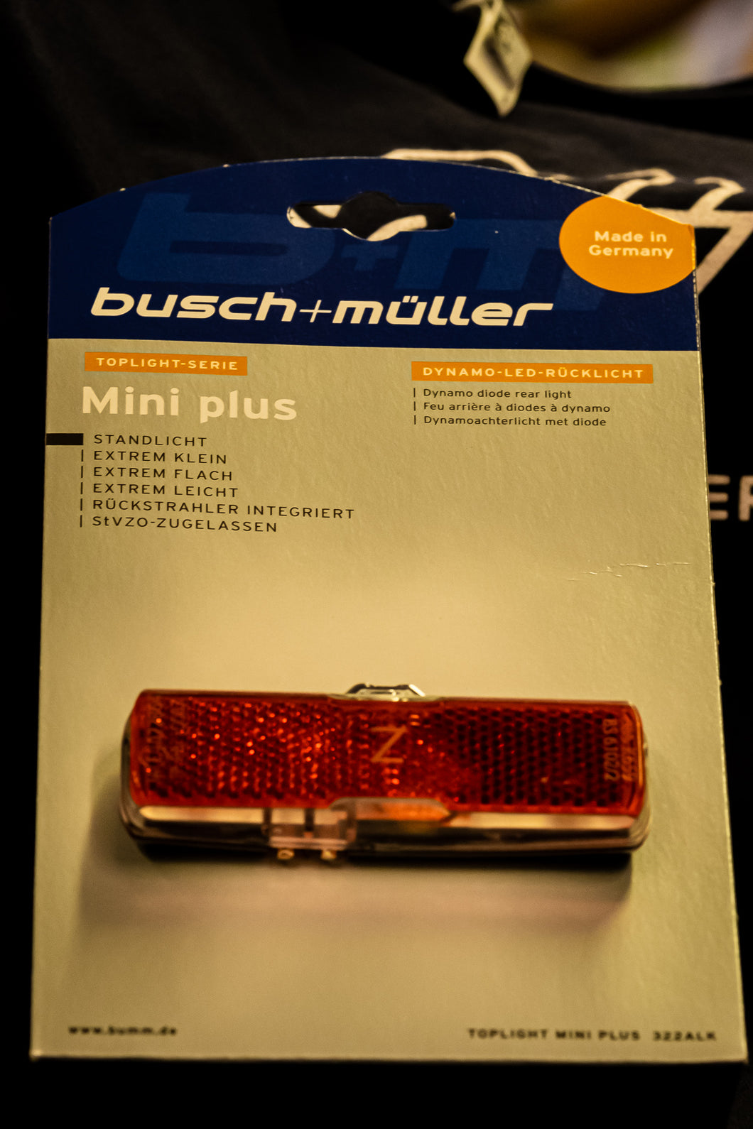 Busch and Muller Mini Plus Tail Light