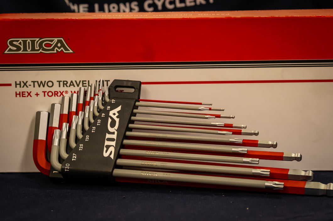 Silca HX2 Hex Wrenches and Torx Tool Kit