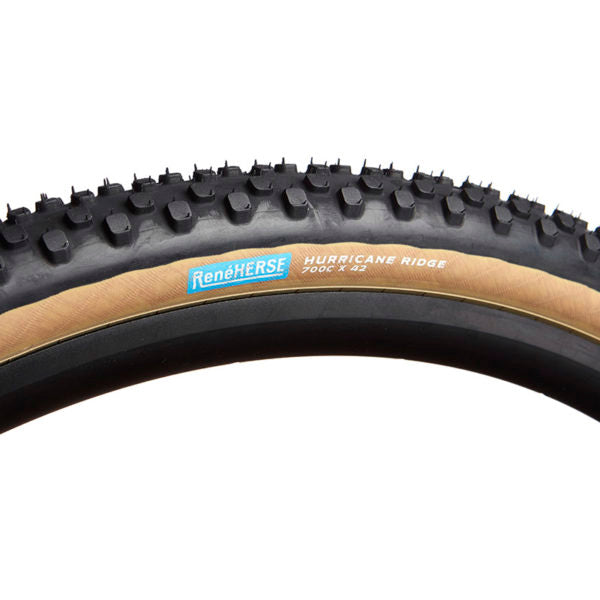 Rene Herse Hurricane Ridge TC 700 x 42 Tire Tan